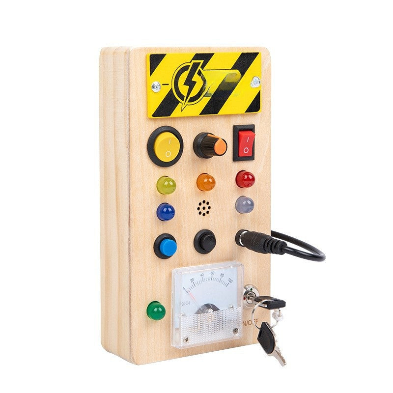 Montessori Busy Board Sensory Toy for Early Learning