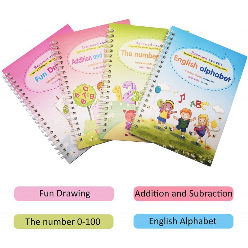 Groove Magic Copybook for Preschool Children