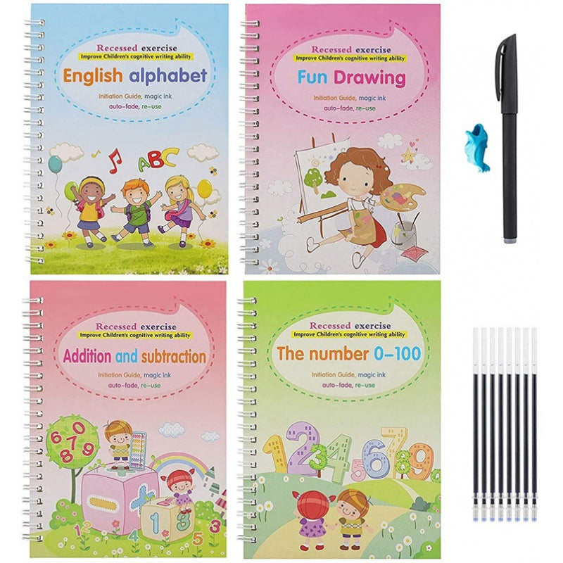 Groove Magic Copybook for Preschool Children