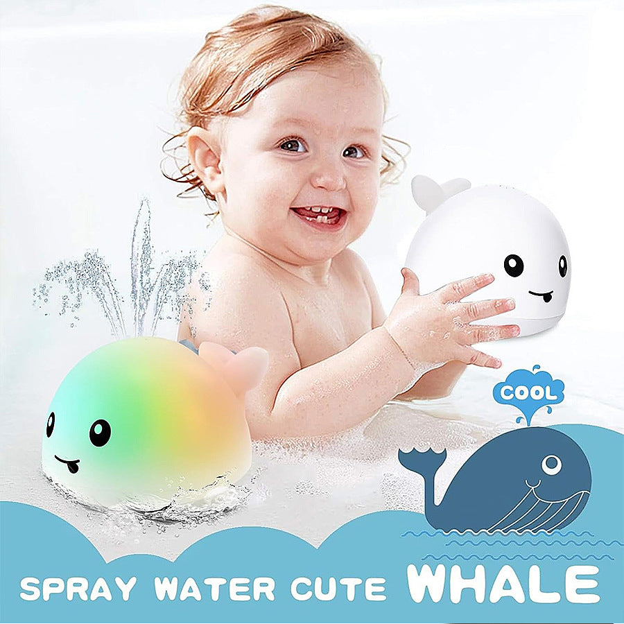 Electric Induction Whale Bath Toy