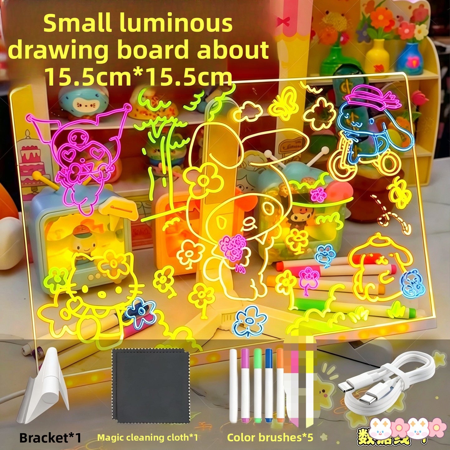 Luminous Drawing Board for Kids