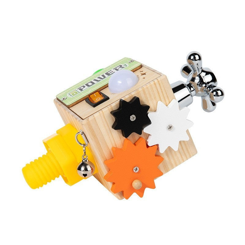 Montessori Busy Board Sensory Toy for Early Learning