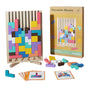 Beech Wood Tetris Puzzle Blocks for Kids