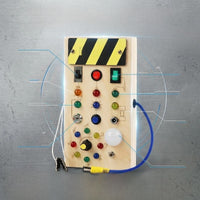 Montessori Busy Board Sensory Toy for Early Learning