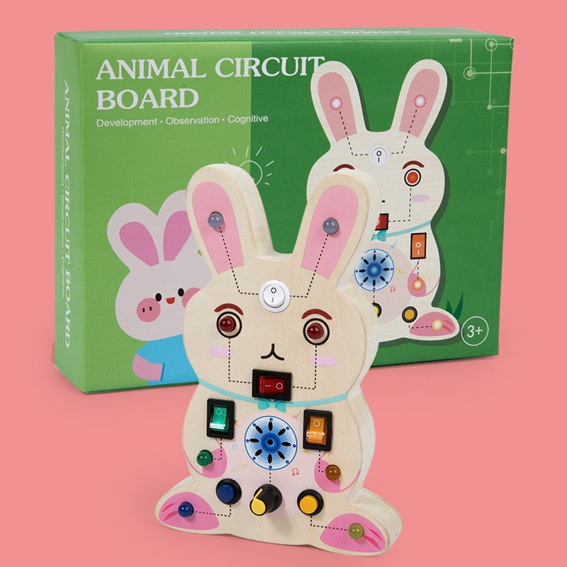 Montessori Busy Board Sensory Toy for Early Learning