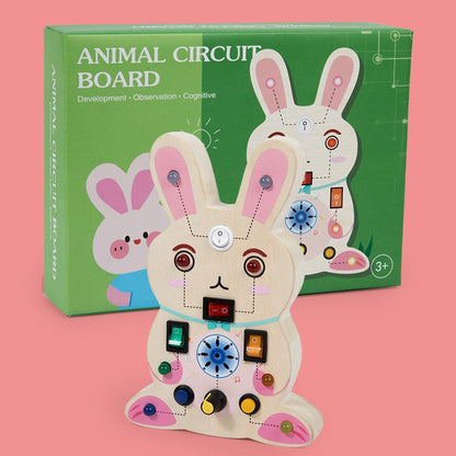 Montessori Busy Board Sensory Toy for Early Learning