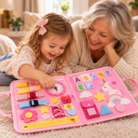 Montessori Busy Board-Keep Little Hands Busy. Help Little Minds Grow!