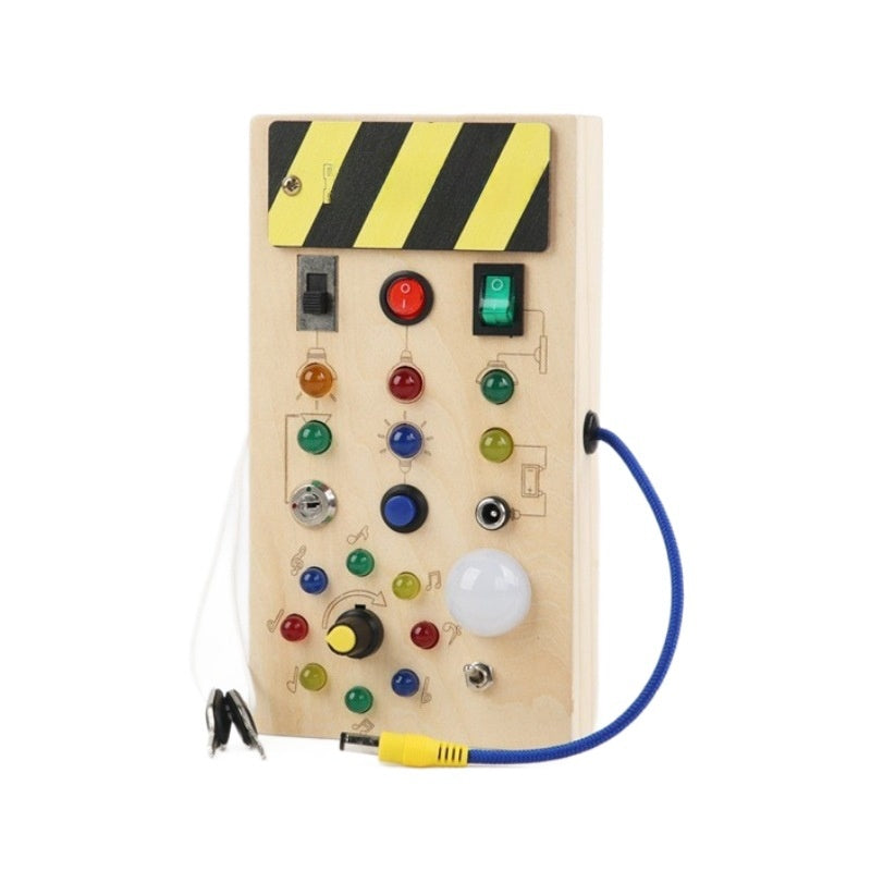 Montessori Busy Board Sensory Toy for Early Learning