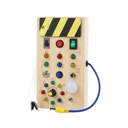 Montessori Busy Board Sensory Toy for Early Learning