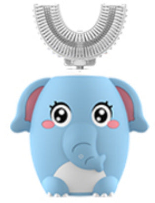 Children U-Shaped Electric Toothbrush with Smart Sensor