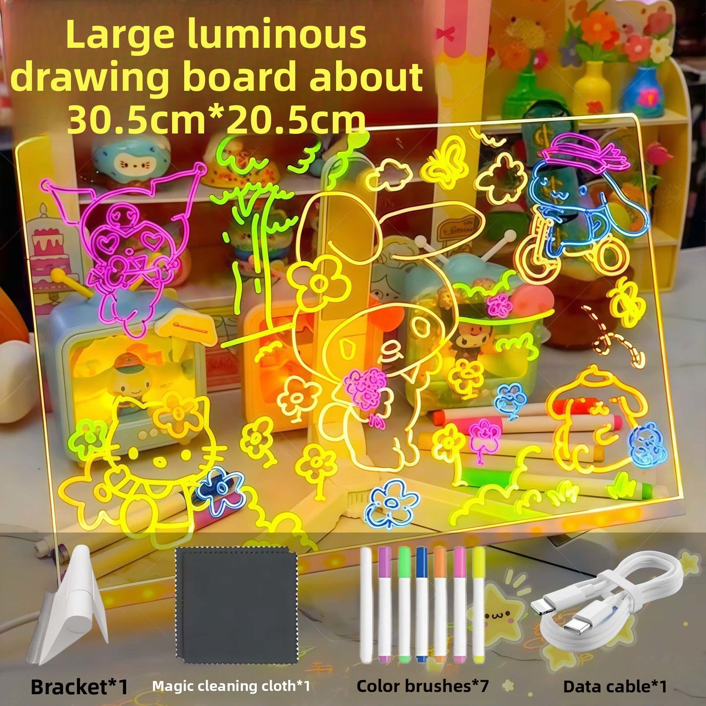 Luminous Drawing Board for Kids