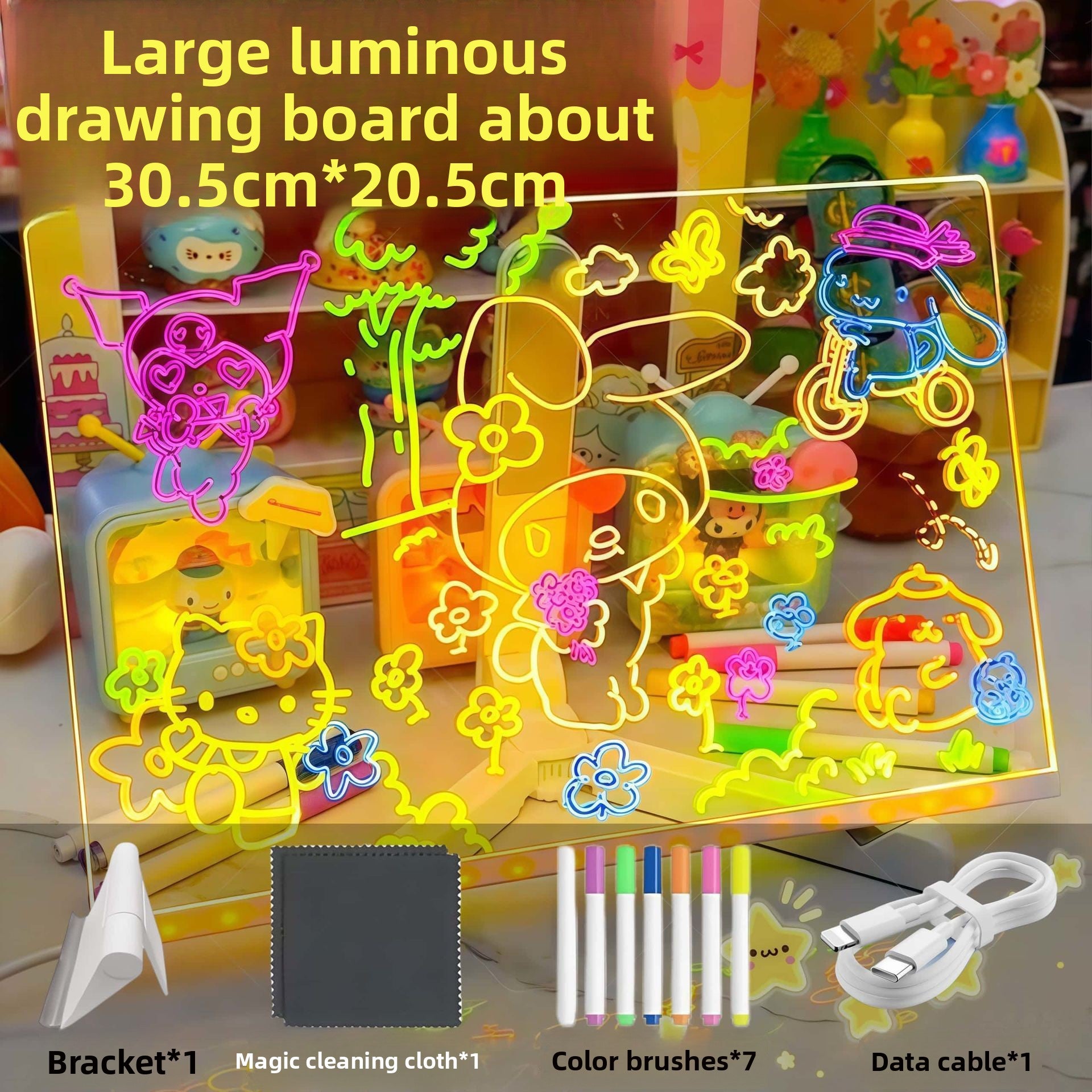 Luminous Drawing Board for Kids