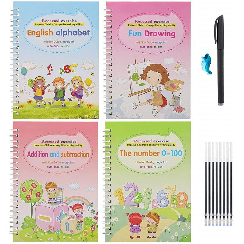 Groove Magic Copybook for Preschool Children