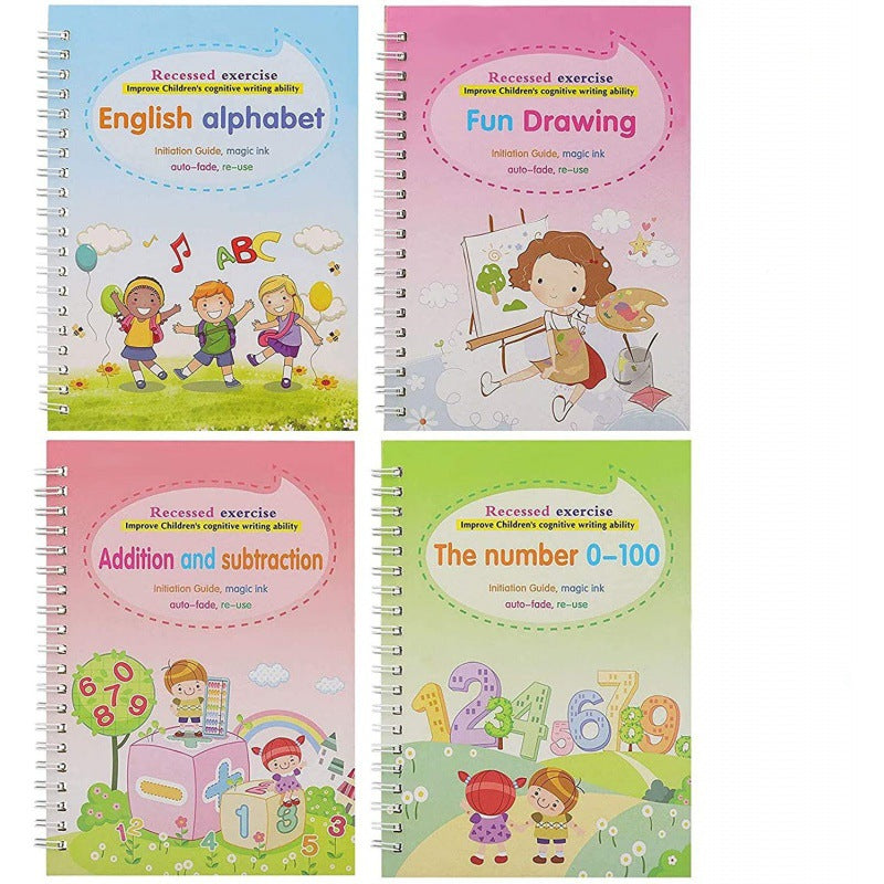 Groove Magic Copybook for Preschool Children