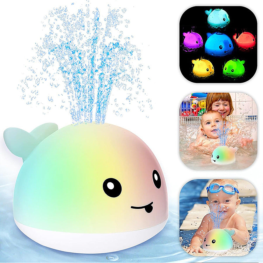 Electric Induction Whale Bath Toy