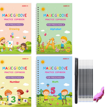 Groove Magic Copybook for Preschool Children