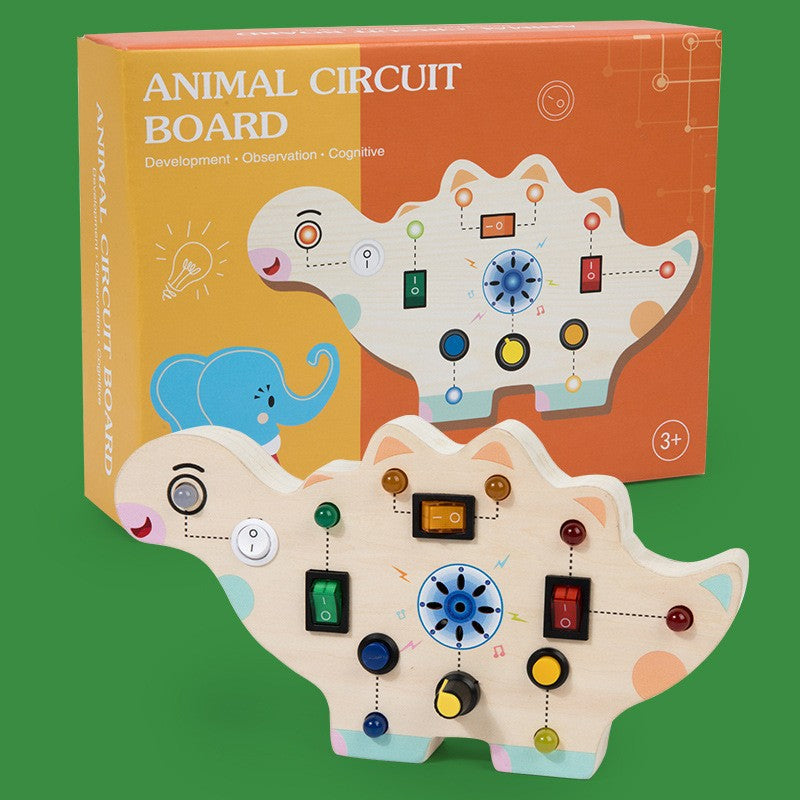 Montessori Busy Board Sensory Toy for Early Learning