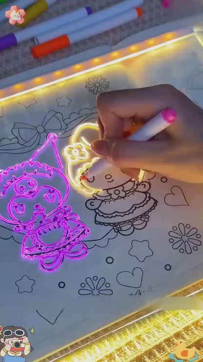 Luminous Drawing Board for Kids